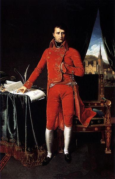 Jean-Auguste Dominique Ingres Portrait de Napoleon Bonaparte en premier consul China oil painting art